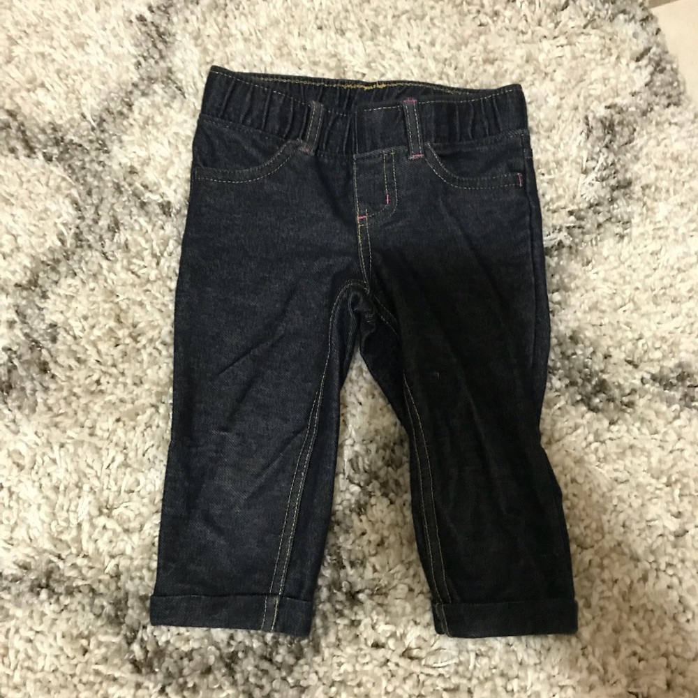 Denim capris